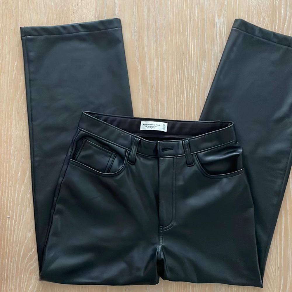 Abercrombie & Fitch leather pants